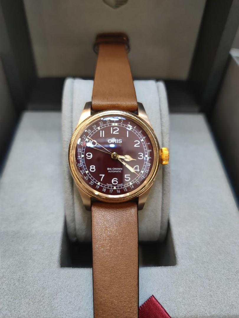 Oris big crown pointer red dial online