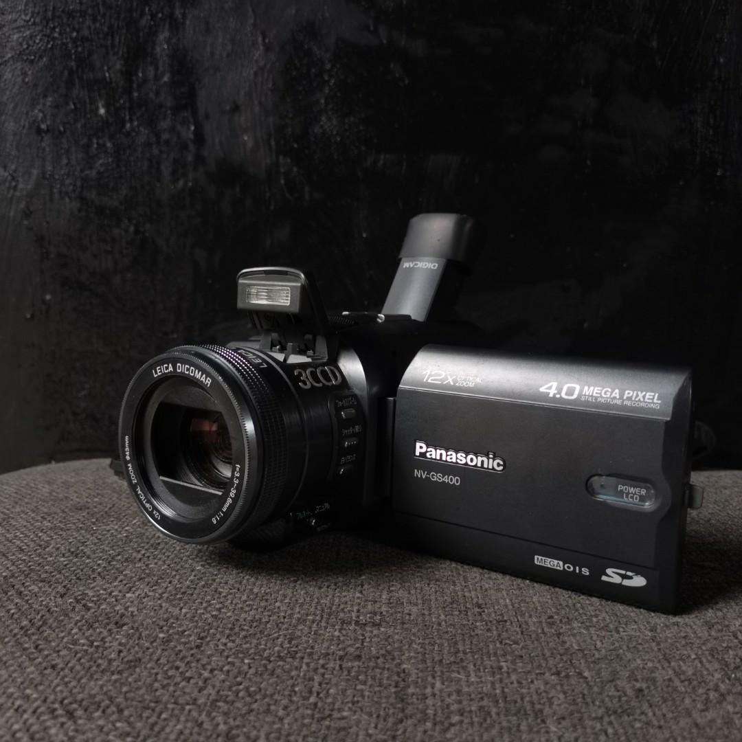 Panasonic NV-GS400 3CCD Mini DV Camcorder, Photography, Video Cameras ...