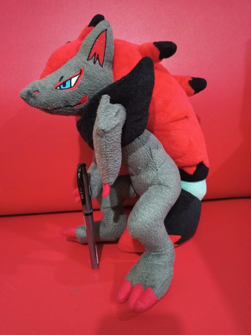 Pokemon Plush Toy Zoroark, Hobbies & Toys, Toys & Games on Carousell