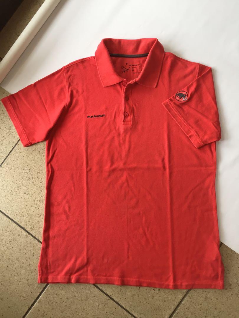 Poloshirt Mammut Fesyen Pria Pakaian Atasan di Carousell