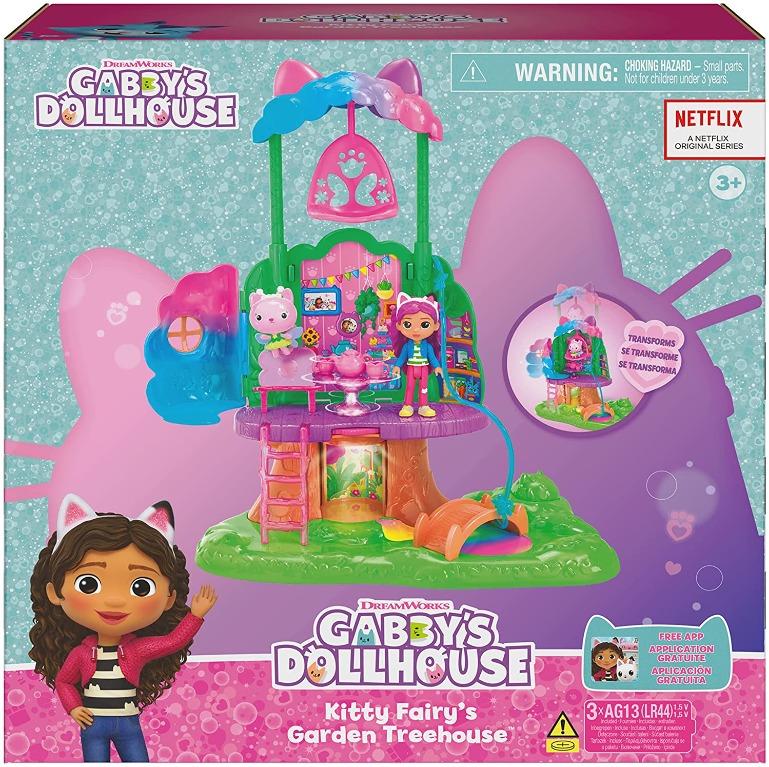 [Pre-Order] Gabby's Dollhouse, Transforming Garden Treehouse Playset ...