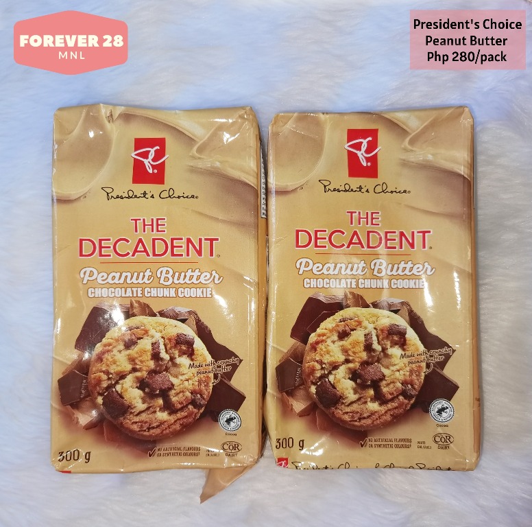 President's Choice The Decadent Peanut Butter Chunk Cookies - 300
