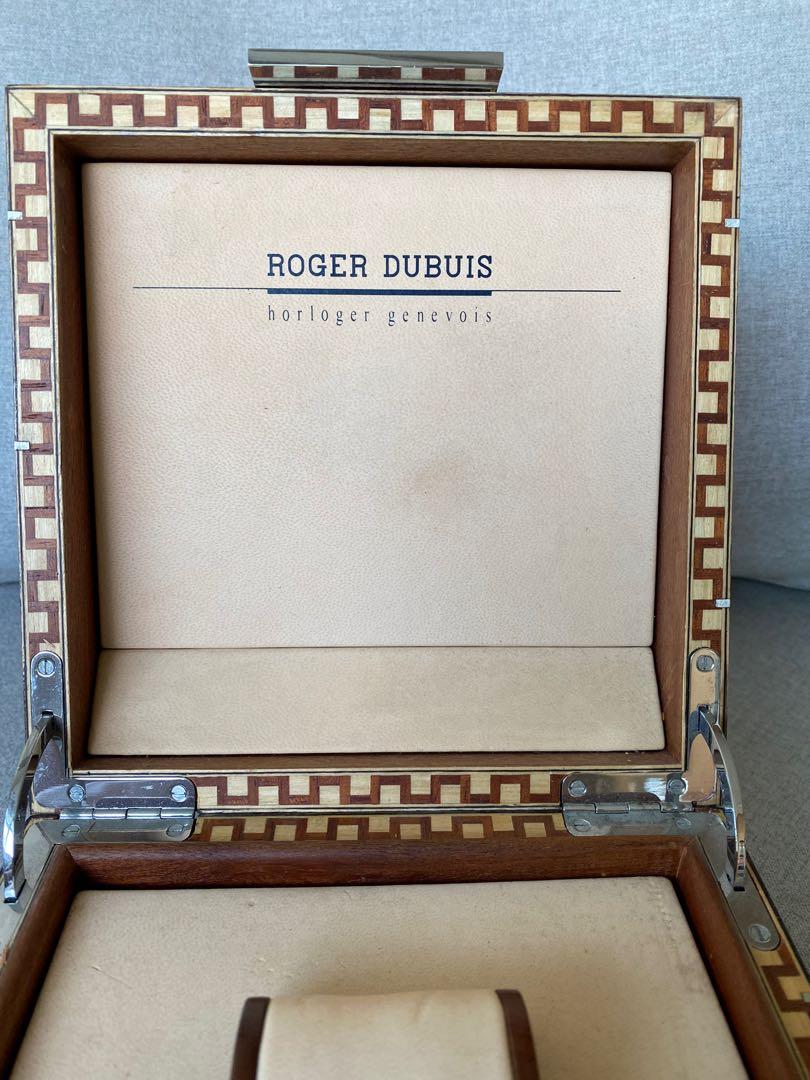 Roger Dubuis box, Men's Fashion, Watches & Accessories, Accessory ...