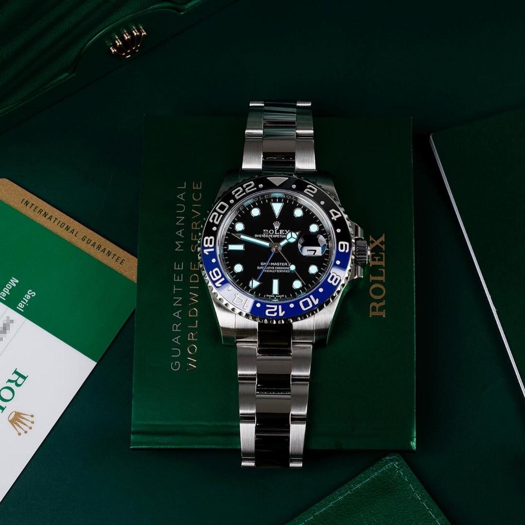 Rolex GMT Master II, Blue Black Ceramic 