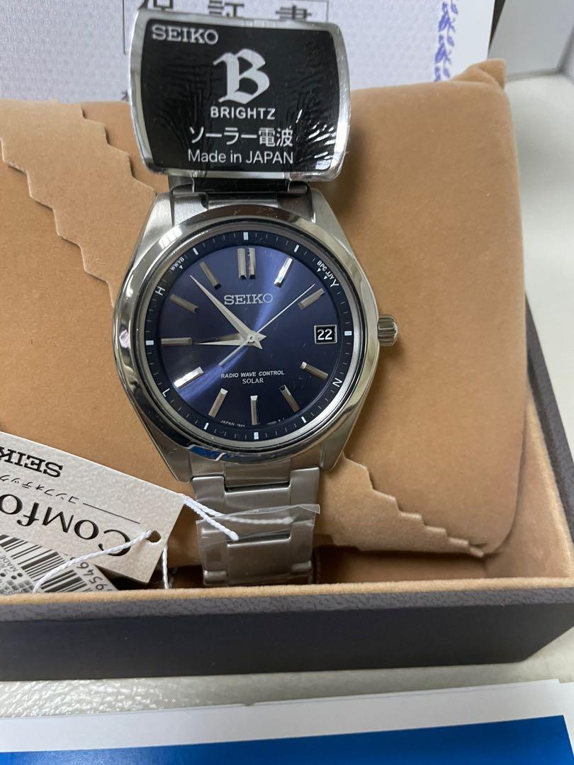 全新特價SEIKO Seiko BRIGHTZ SAGZ081手表, 名牌, 手錶- Carousell