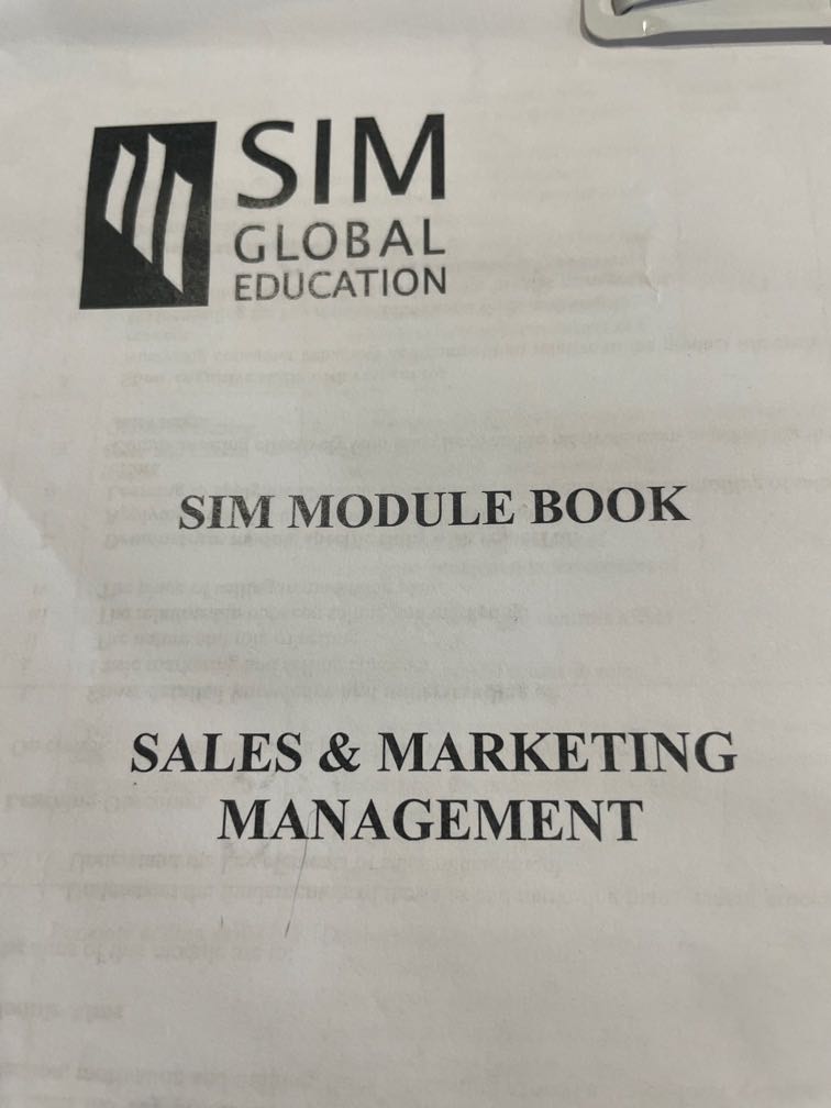 Sim Booklet SIM module book, Everything Else on Carousell