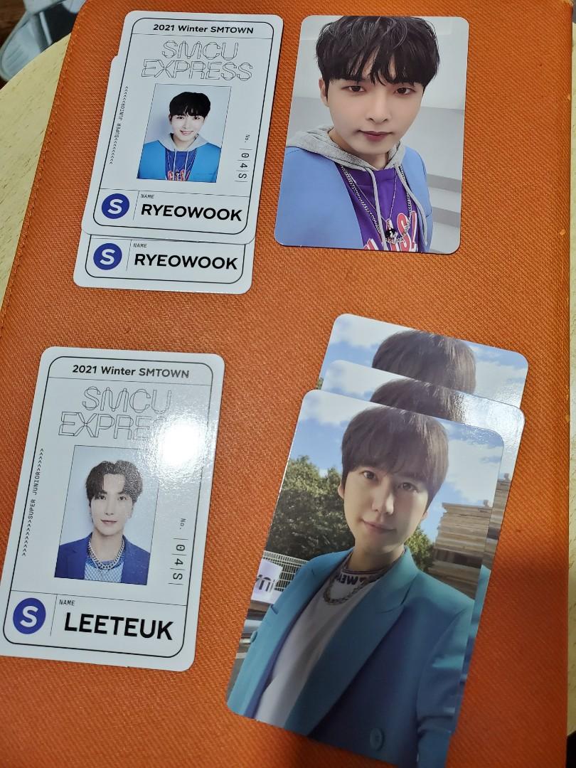 玄関先迄納品 : SMTOWN Winter 2021 SMCU Photocard Official