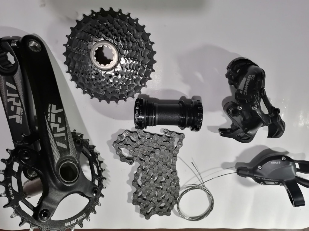 SRAM X5 9 Speed Groupset 1x For Sale Sports Equipment