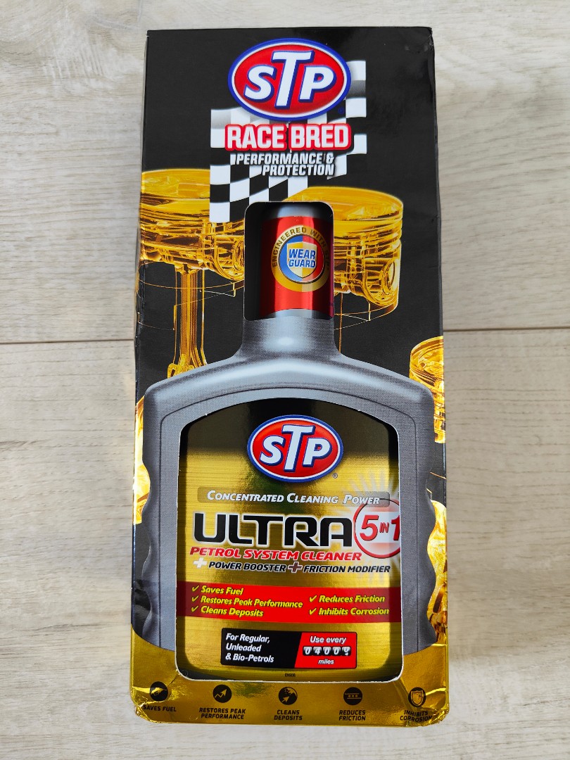STP Ultra 5 in 1 Fuel System Cleaner, Car Accessories, Accessories on