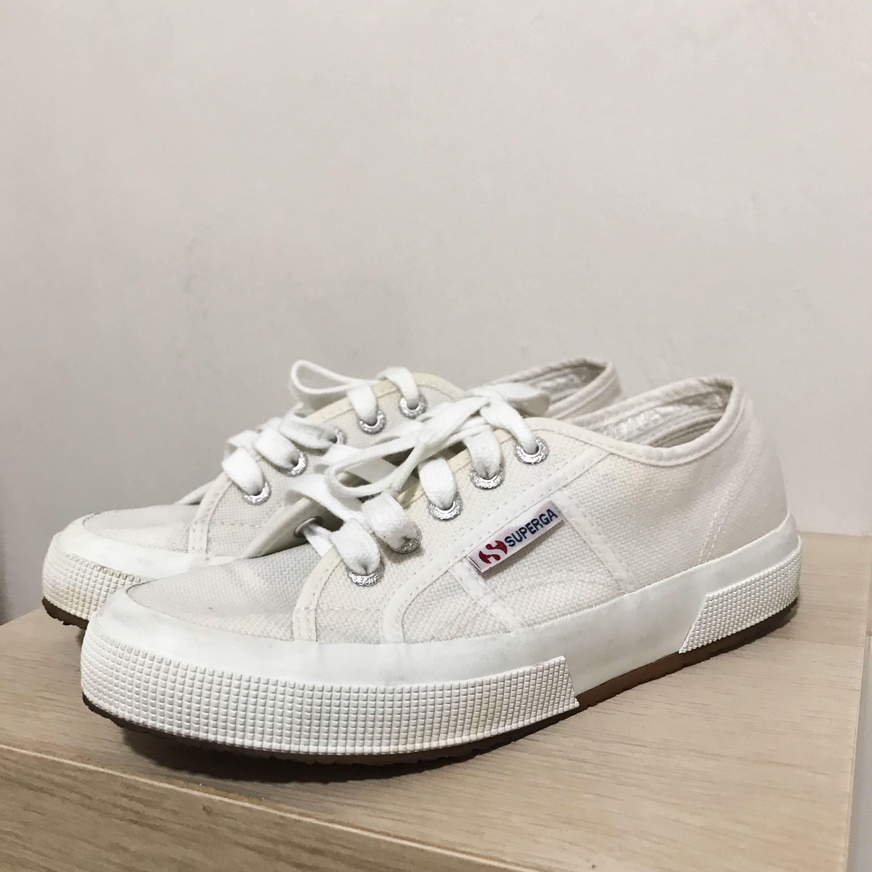 white superga size 6