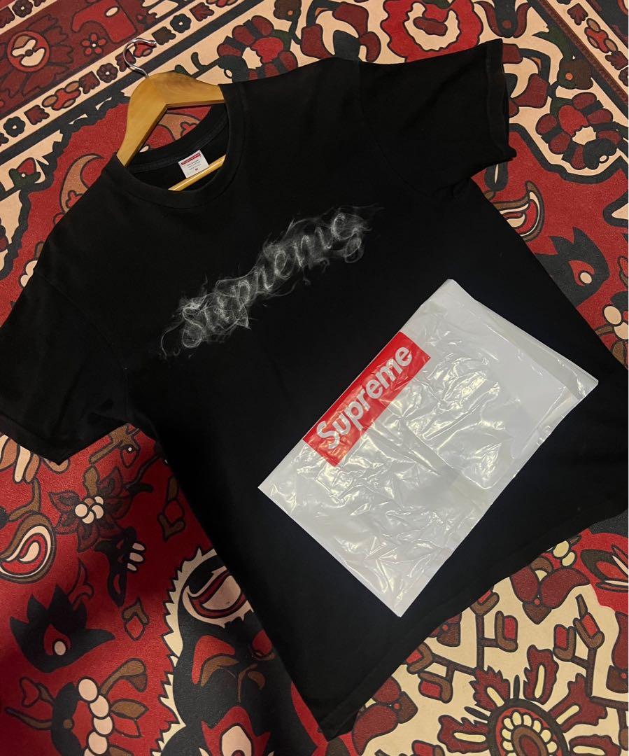 Supreme smoke tee Men s Fashion Tops Sets Tshirts Polo