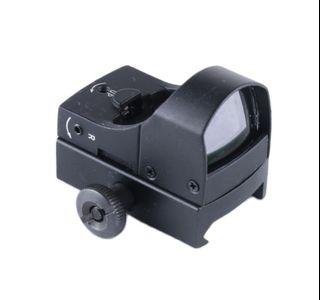 Airsoft Tactical Holographic Red Dot Laser Sight 20mm Mount Reflex Optic Collimator Scope
