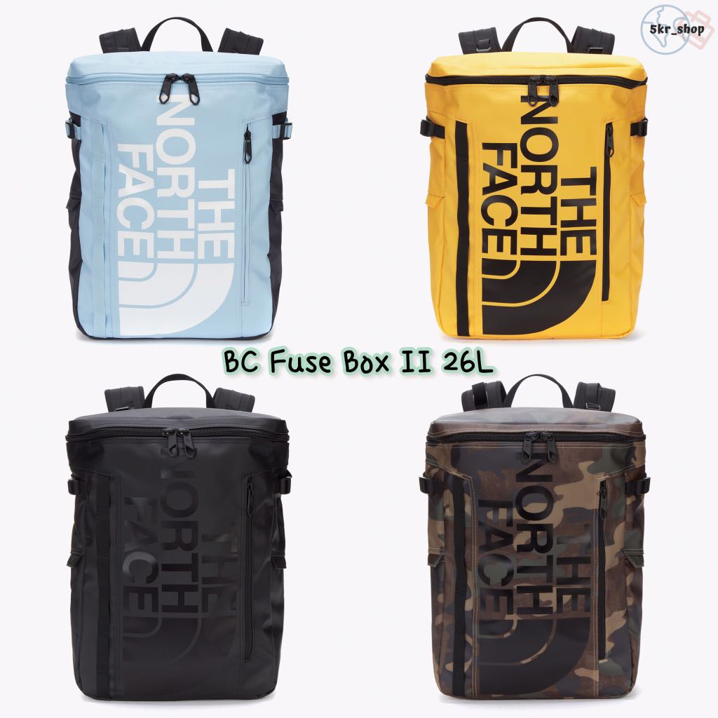 韓國The North Face BC Fuse Box II 26L (多色)], 男裝, 袋, 背包