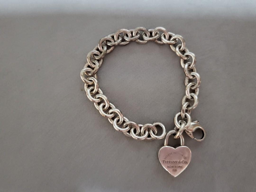 Tiffany and co sale love lock bracelet