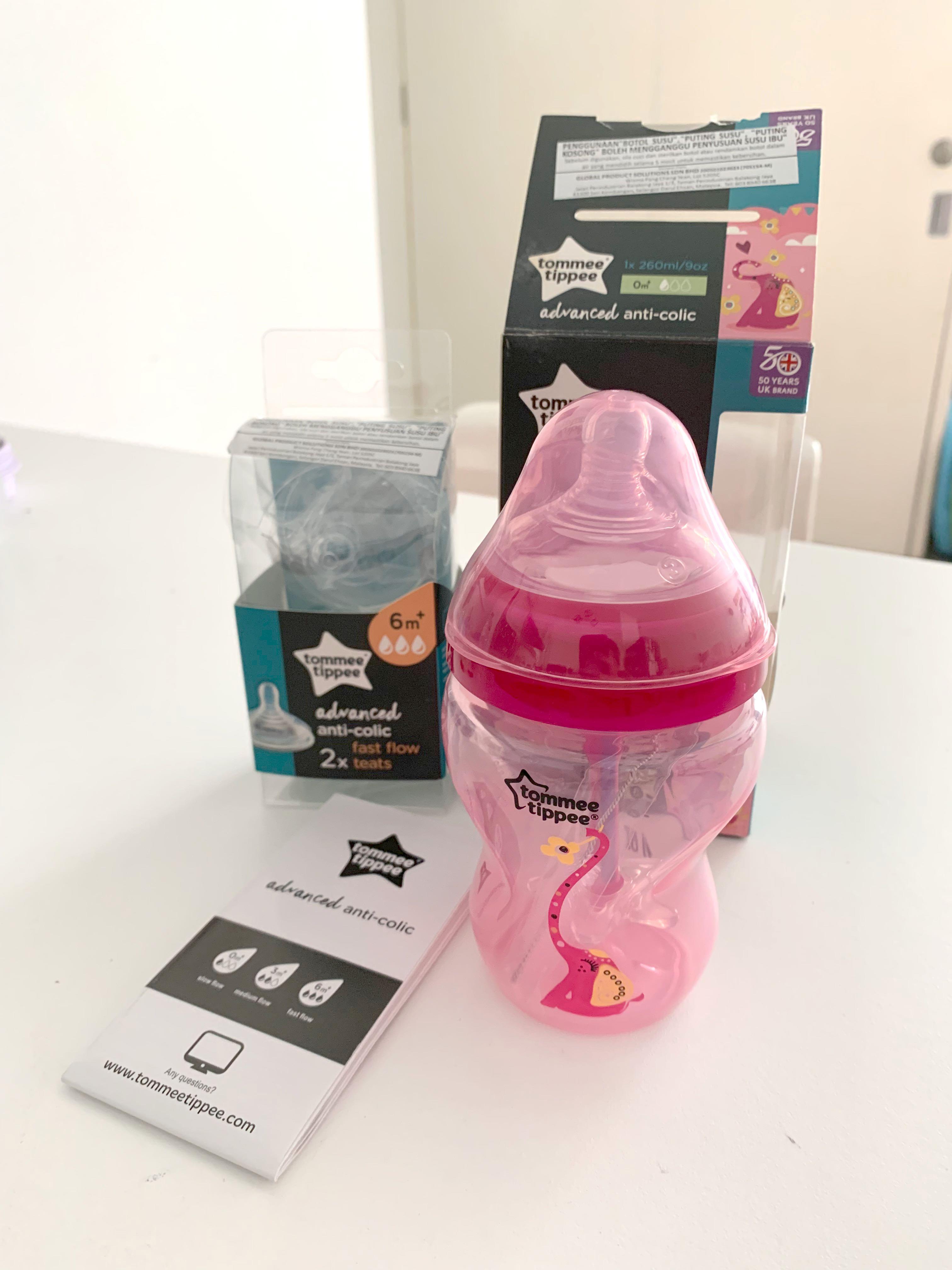 Tommee Tippee Advanced Anti Colic Bottle 260ml with Tommee Tippee