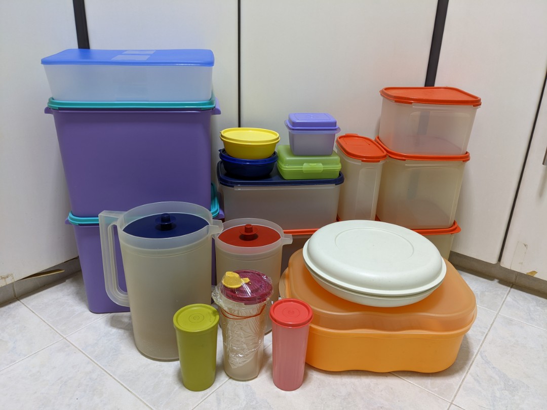 Tupperware assorted, Furniture & Home Living, Kitchenware & Tableware ...