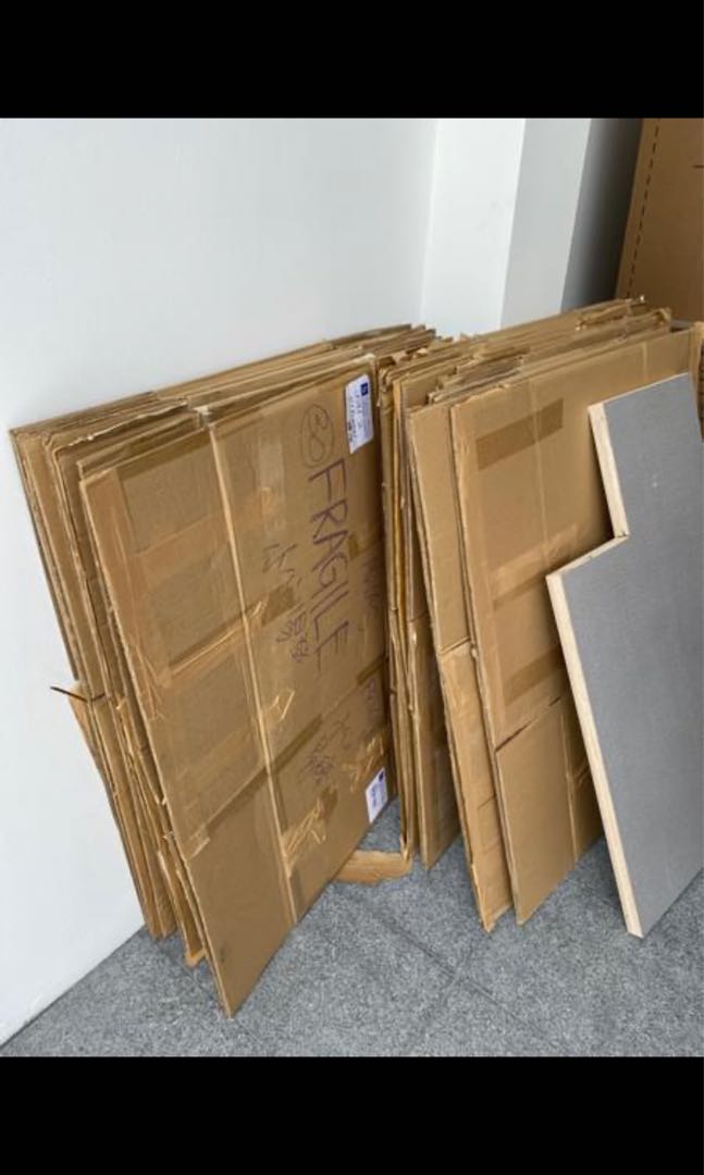 Used packing boxes, Everything Else on Carousell