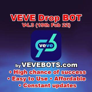 VEVE Bot NFT drop Sniping bots android ios sniper vevebot vevegems veve gem gems