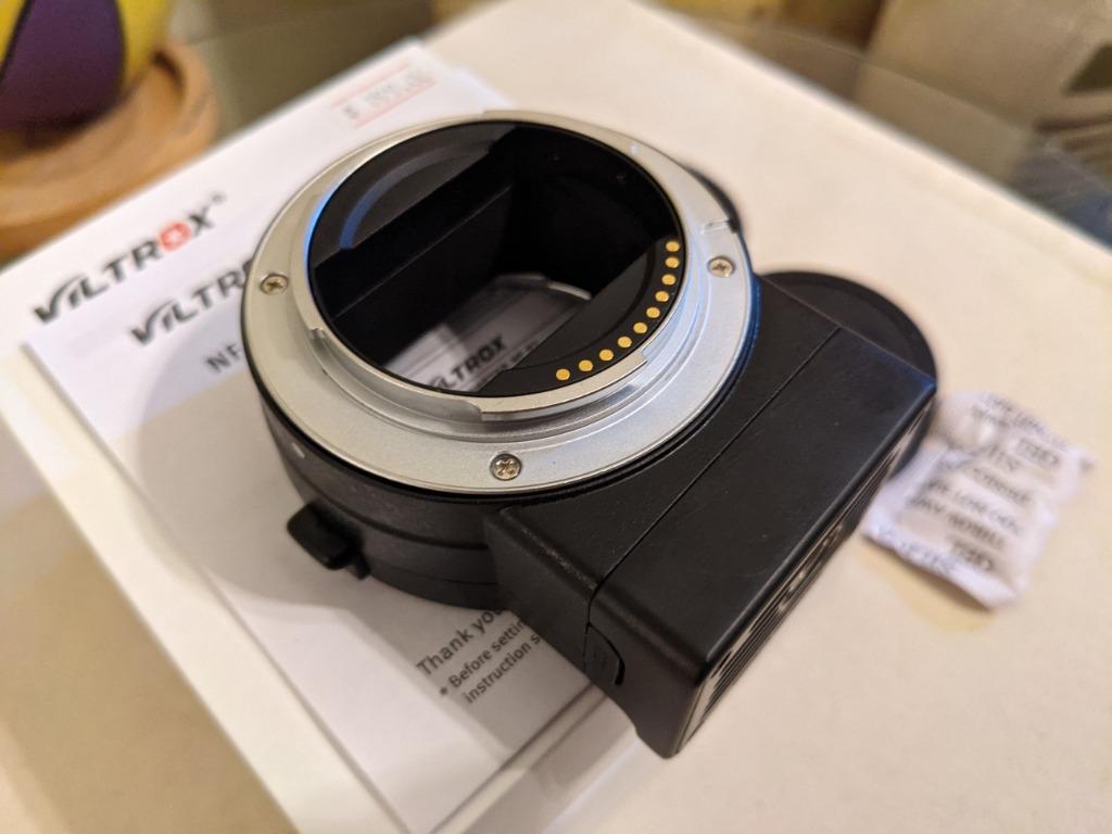 Viltrox NFE1 Auto Focus Lens Mount Adapter (Use Nikon F Lens on Sony E