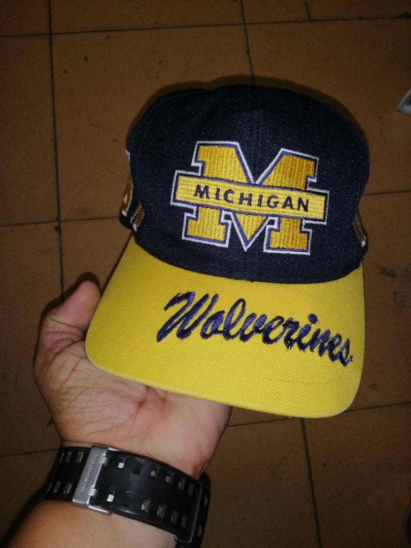 Vintage Michigan Wolverine Snapback 