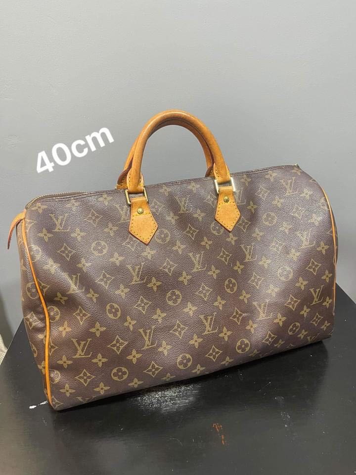 Vintage Speedy 40 in Monogram, Luxury, Bags & Wallets on Carousell