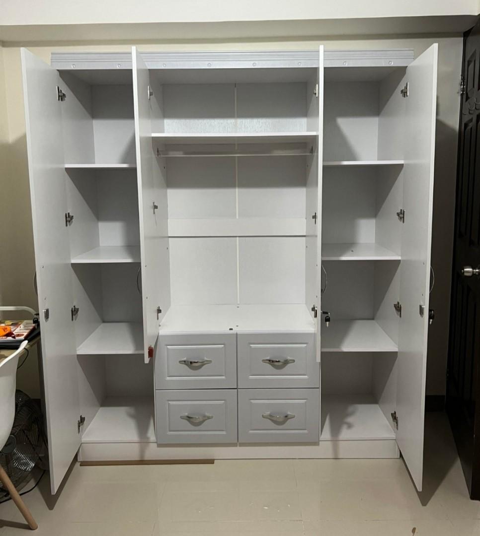 WARDROBE WITH MIRROR, Furniture & Home Living, Furniture