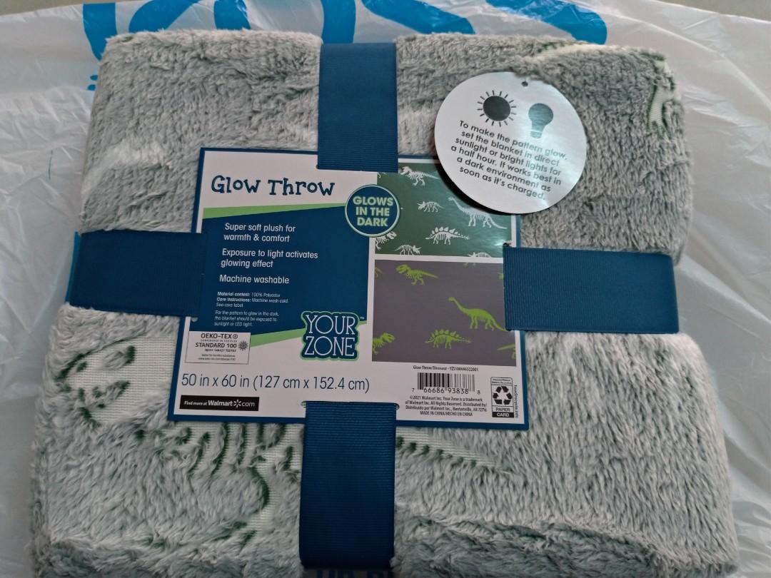 Your zone glow in the dark throw outlet