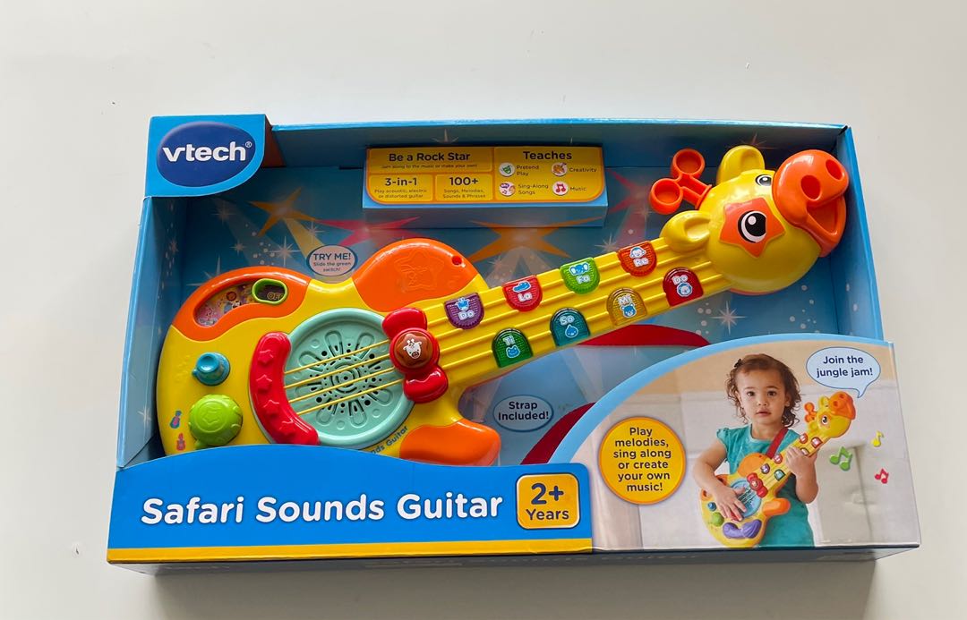 Vtech safari sounds guitar sale