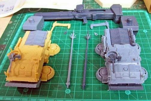 1/100 E.F.F TYPE 74 HOVER TRUCK 08小隊偵測車探測車元朗交收