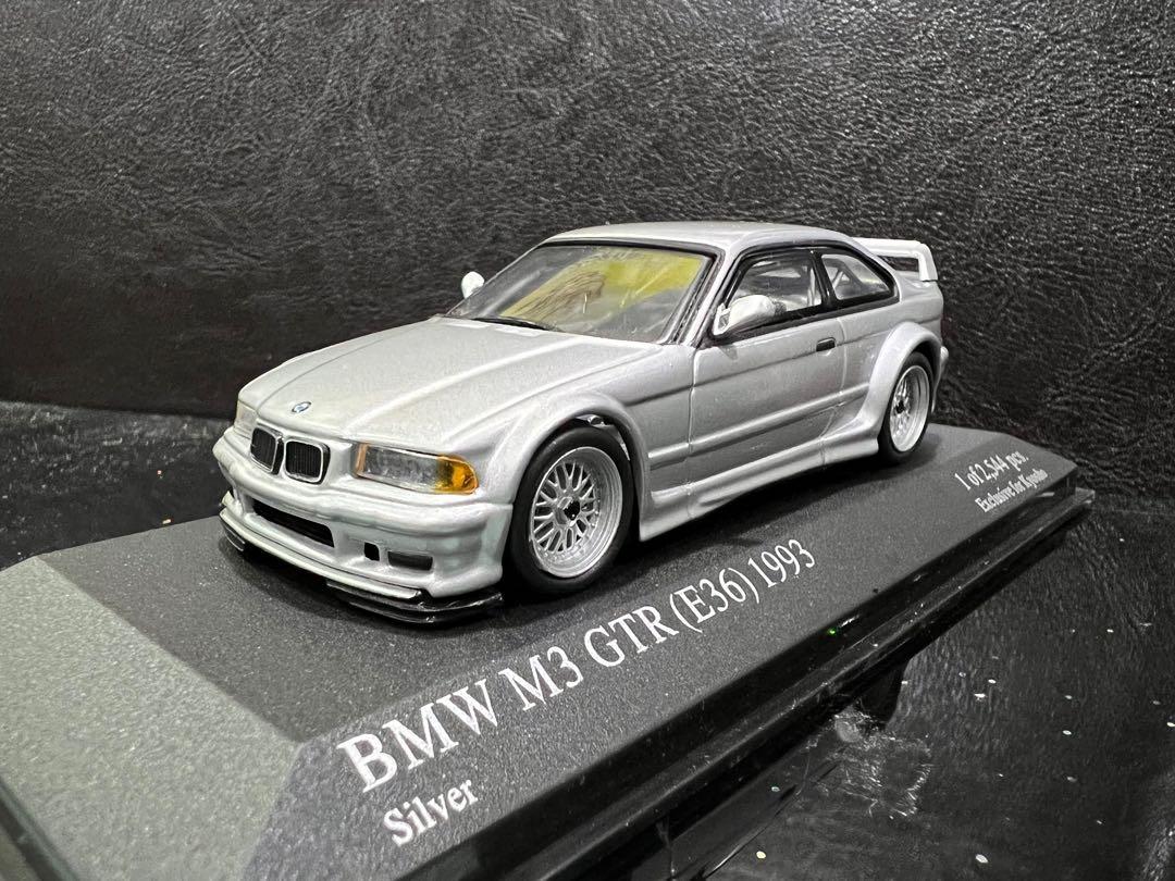 1 43 MINICHAMPS BMW M3 GTR E36 Hobbies Toys Collectibles