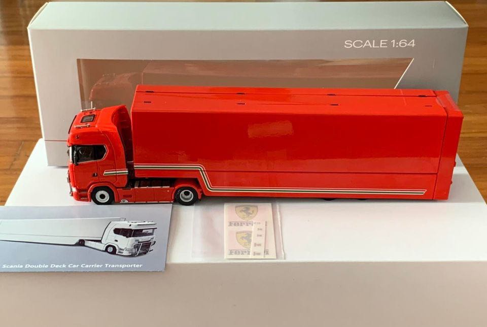 Supreme Car Carrier Includes 6 Race Cars Transporter & Toolbox NEW n Box Gift It 