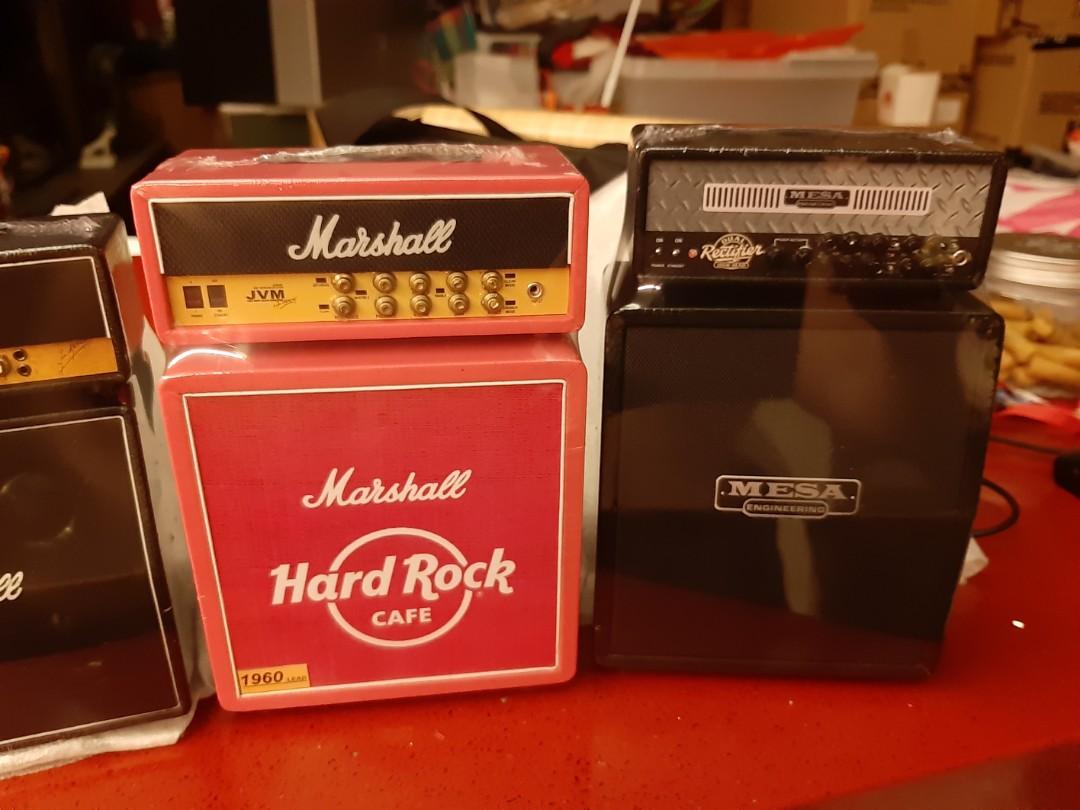 1/6 Scale Marshall Miniature Speakers Power Amplifiers Powered Hard ...