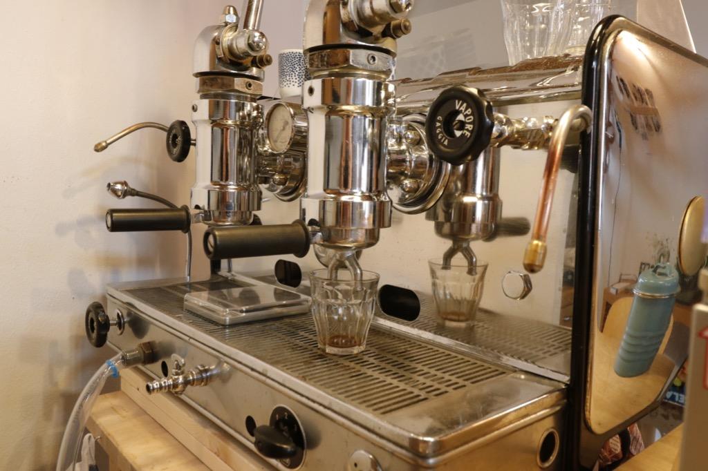 1958 Vintage Gaggia Lever Espresso Machine Fully Restored TV