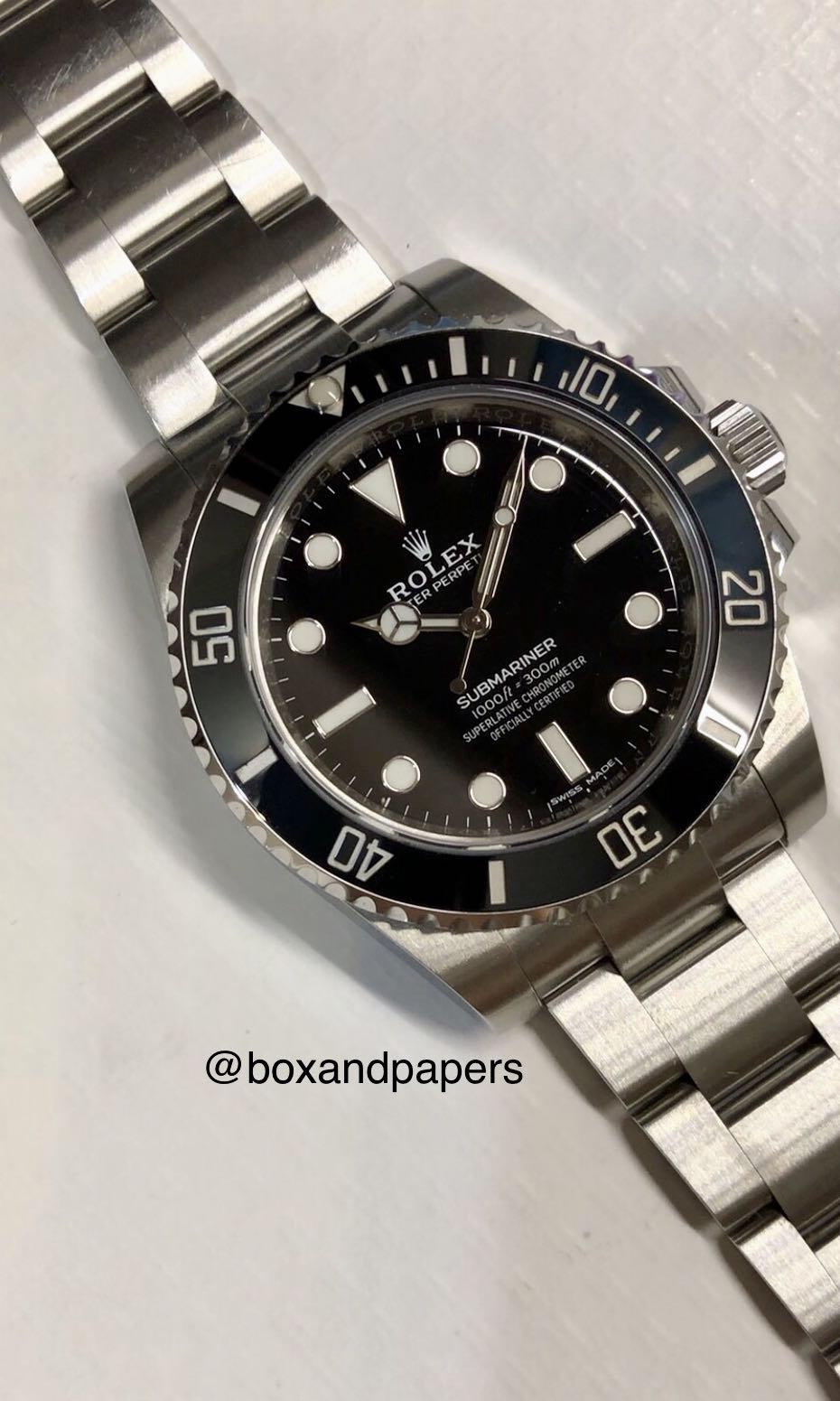 Rolex Submariner No Date 114060 