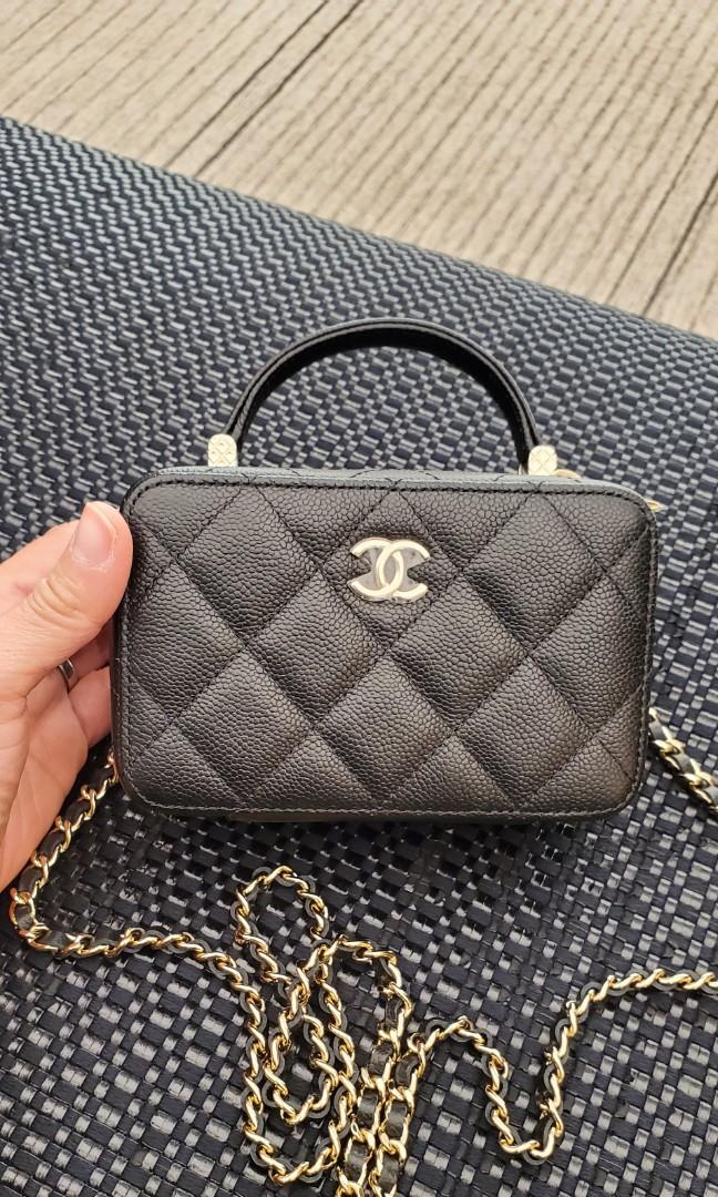 Chanel vanity best sale case mini size