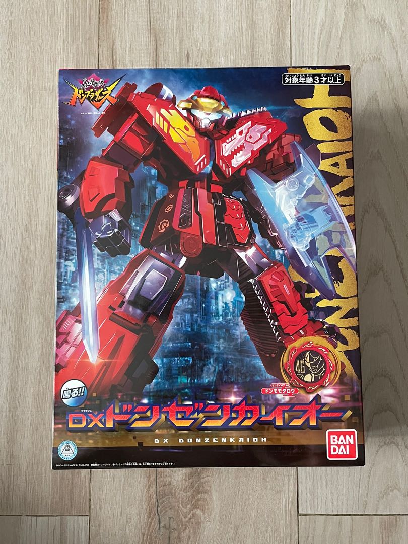 二手已開欠46齒輪dx Donzenkaioh 超級戰隊機界戰隊全開者暴太郎戰隊don Brothers 全開侏羅enya Ridon 興趣及遊戲 玩具 遊戲類 Carousell