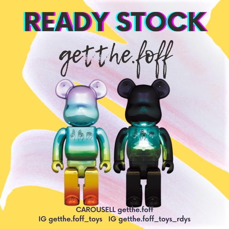 🙀現貨BE@RBRICK BEARBRICK UFO ALAN SMITHEE FILM LIGHT UP 400