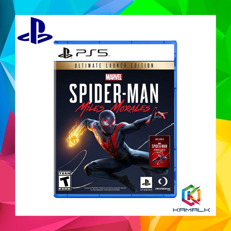 Spider man miles morales ps4 launch hotsell edition