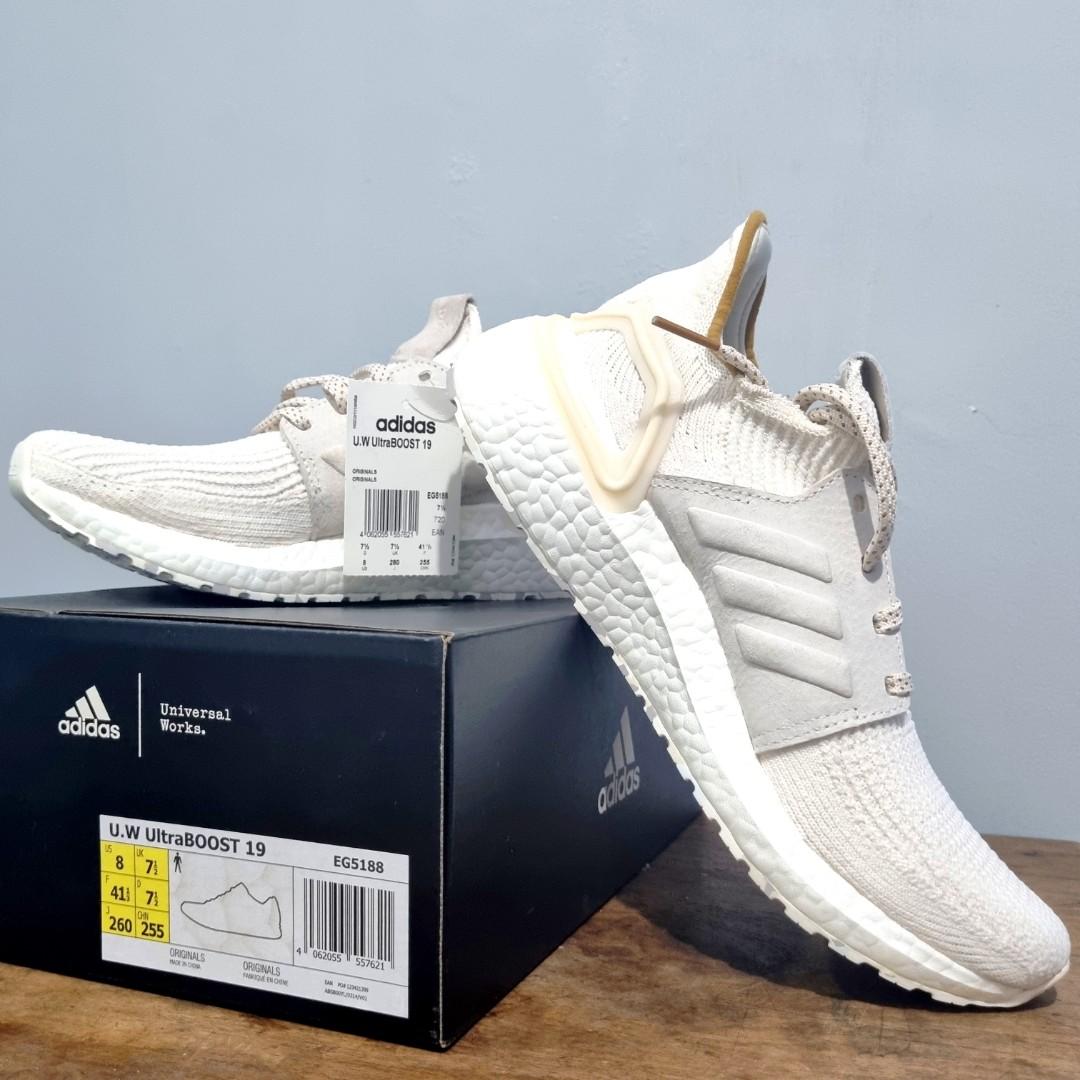 Adidas x Universal Works Ultraboost 19 White