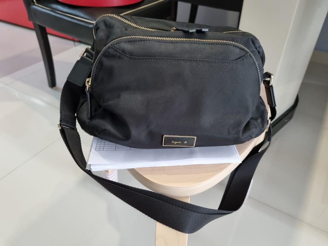 Agnes B Nylon Crossbody Bag