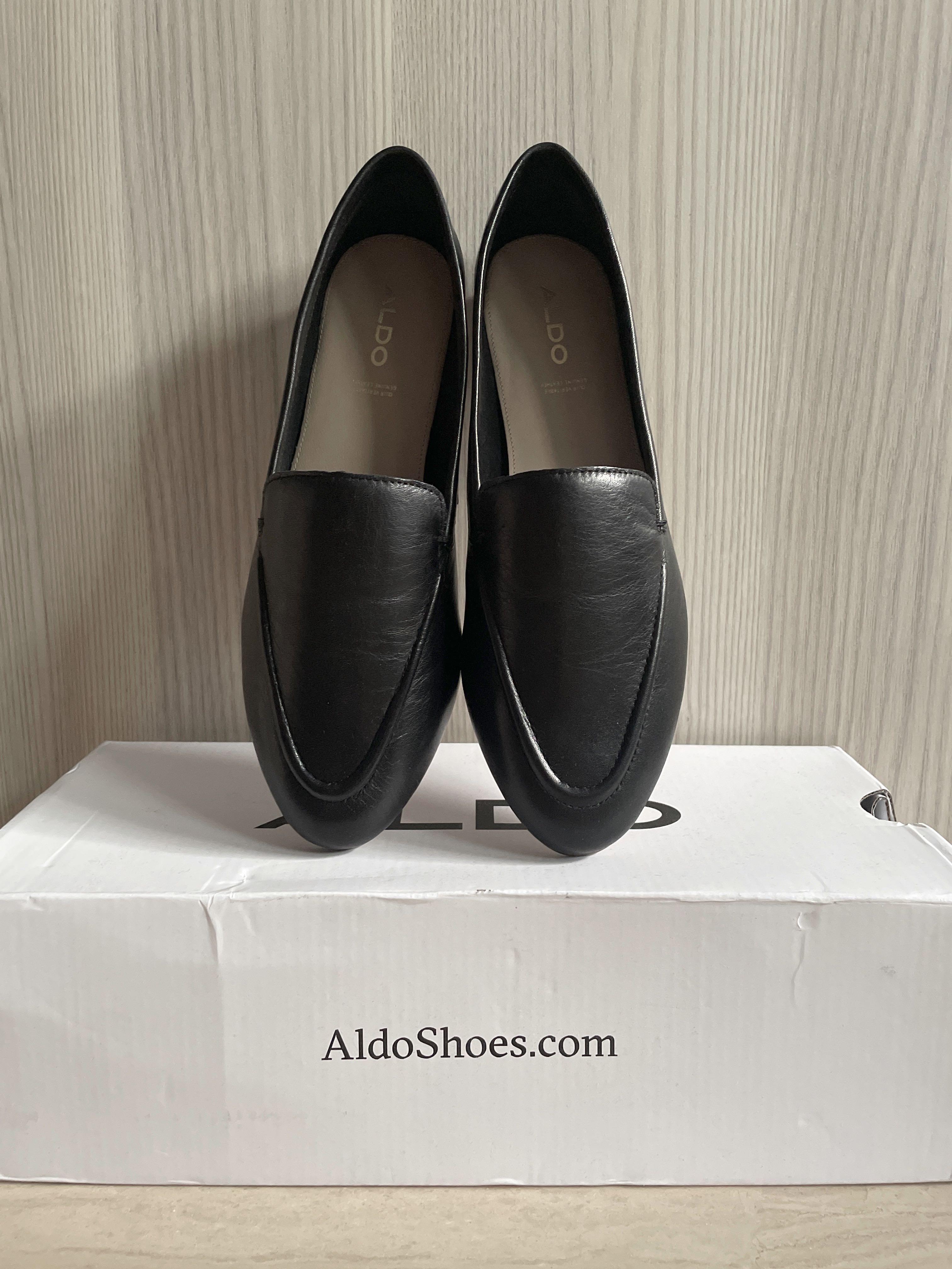 Aldo leather loafers, Women's Fashion, Footwear, Flats on Carousell