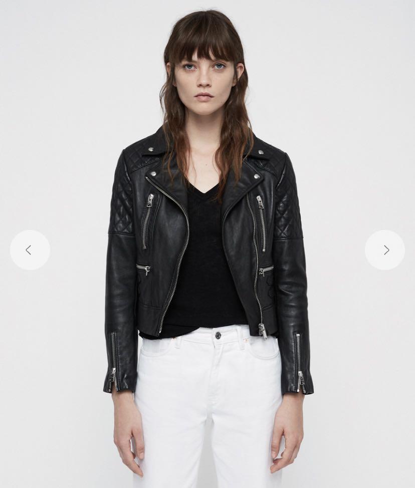 All saints nysa leather jacket sale