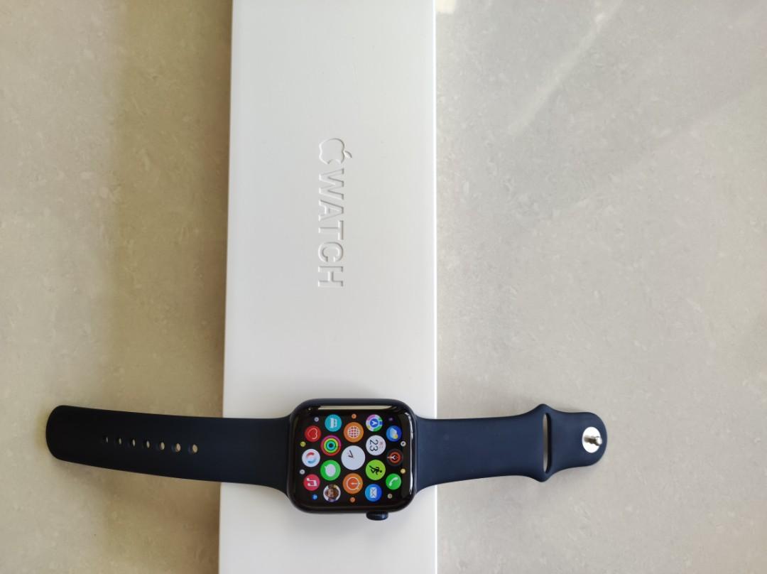 Apple Watch Series 6 blue in color 