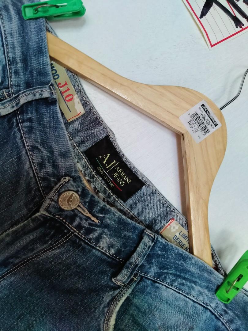Armani Jeans J10 Series Men s Fashion Bottoms Jeans on Carousell