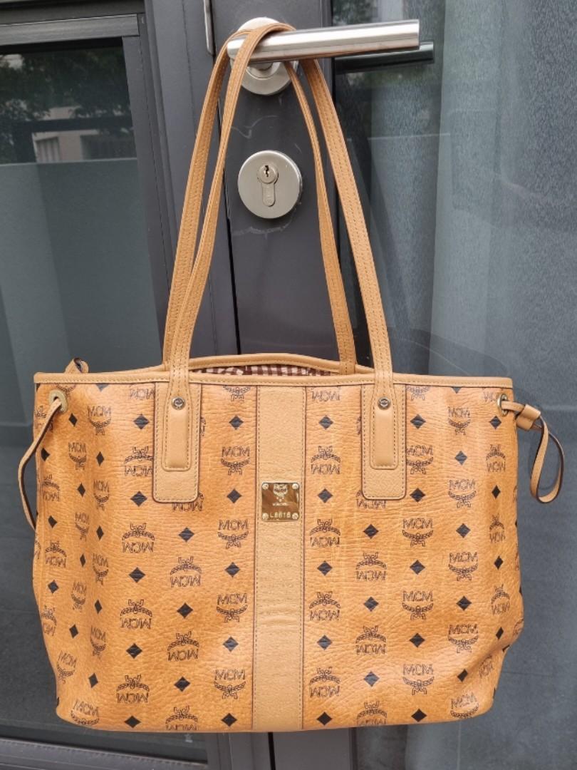 Mcm large clearance liz tote