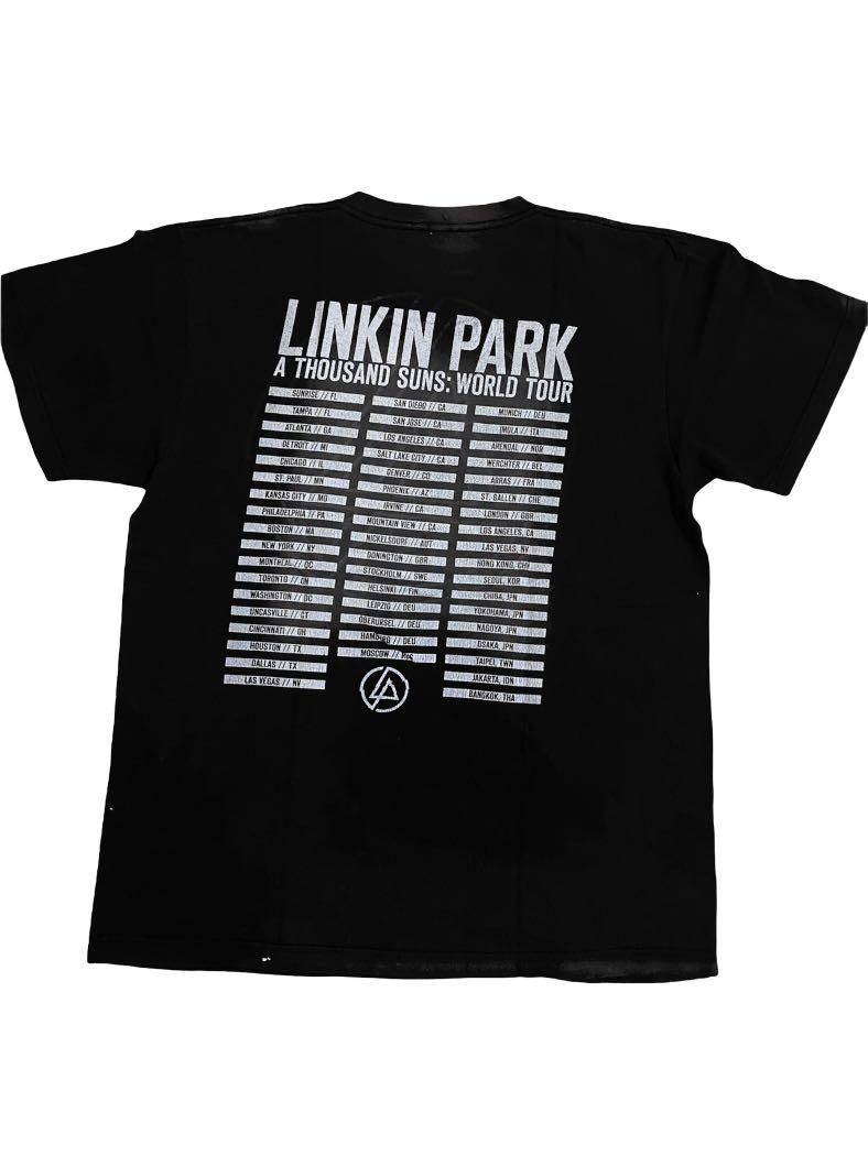 Baju kaos vintage linkin park world 