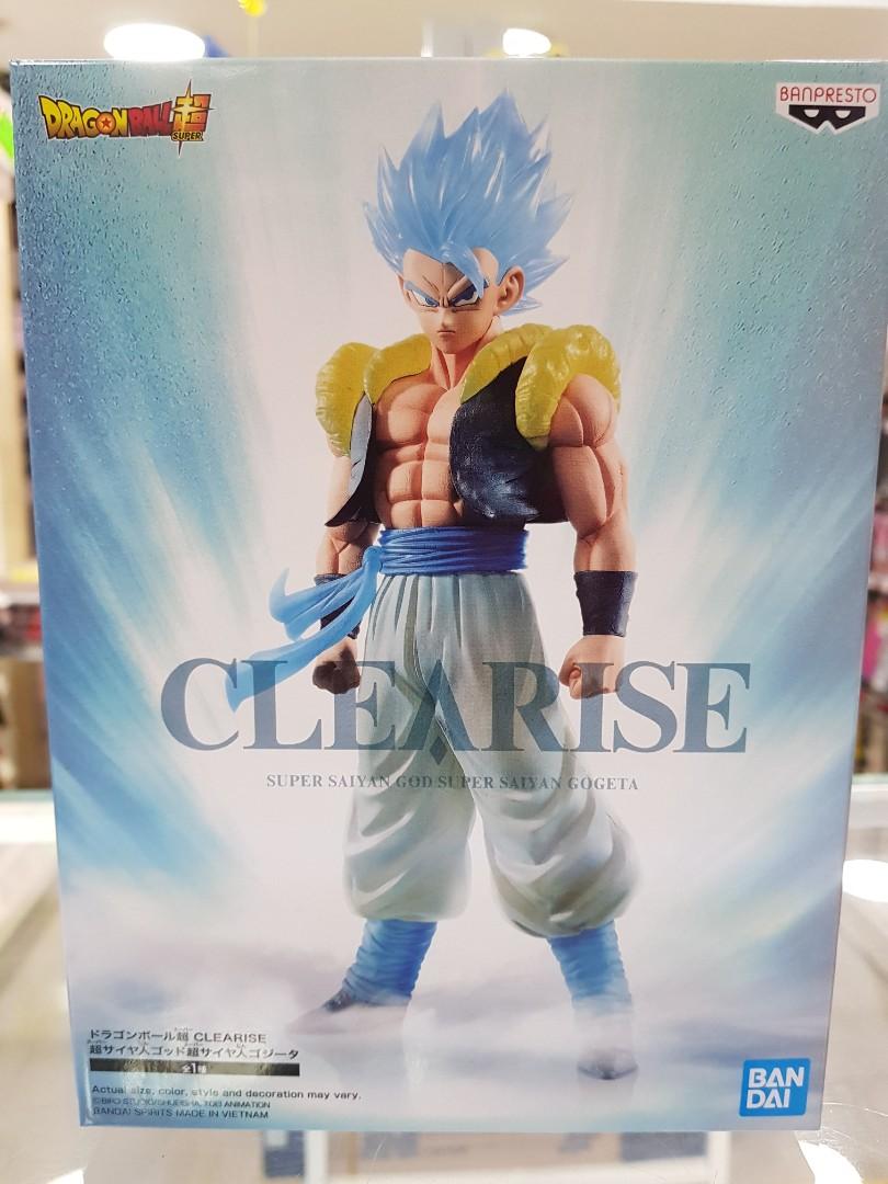 Banpresto Dragon Ball Super CLEARISE Super Saiyan GOD Super Saiyan GOGETA