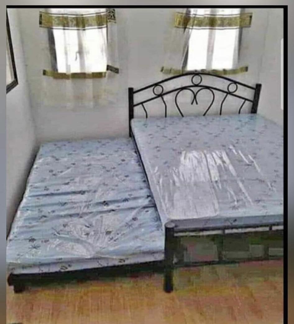 bed frame with pull out, Furniture & Home Living, Furniture, Bed Frames
