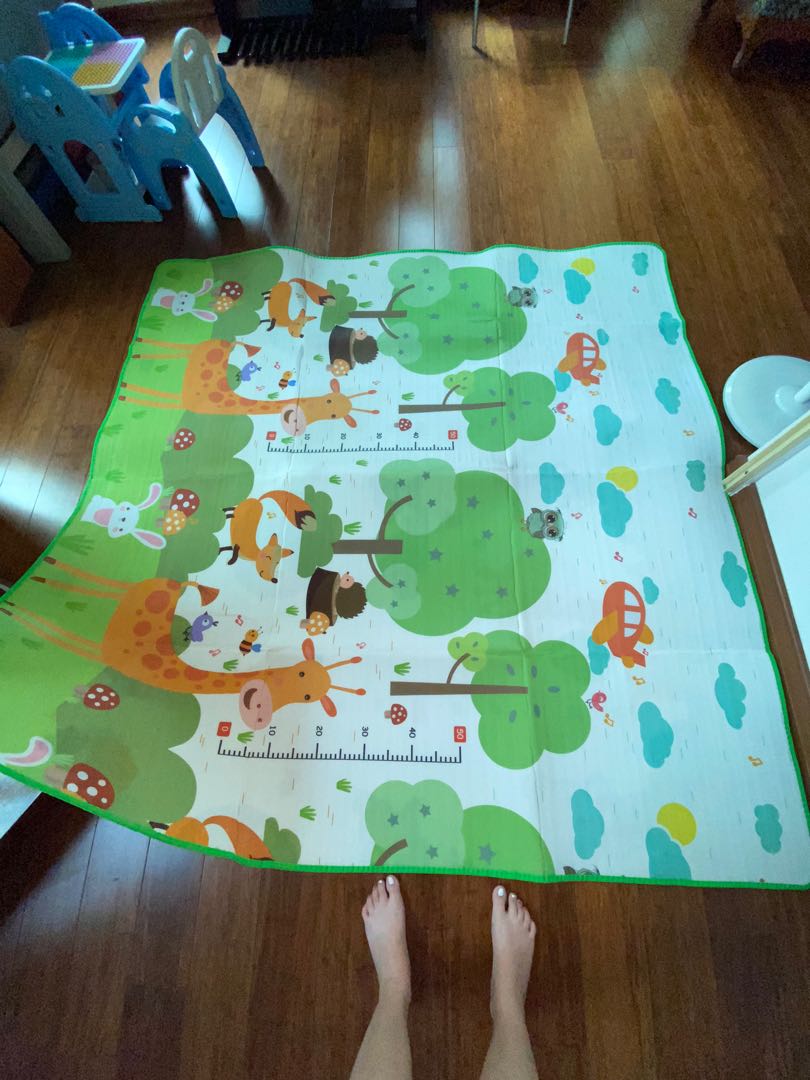 BIG Playmat foldable, reversible, soft, Babies & Kids, Infant
