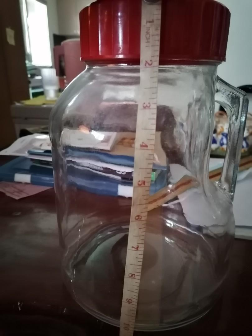 Vintage Big thick jar (Category: Food Organization & Storage) located in Caloocan City. Submitted by declutterstn (Listing ID 1145235722, Image 3). Description: For your storage needs.